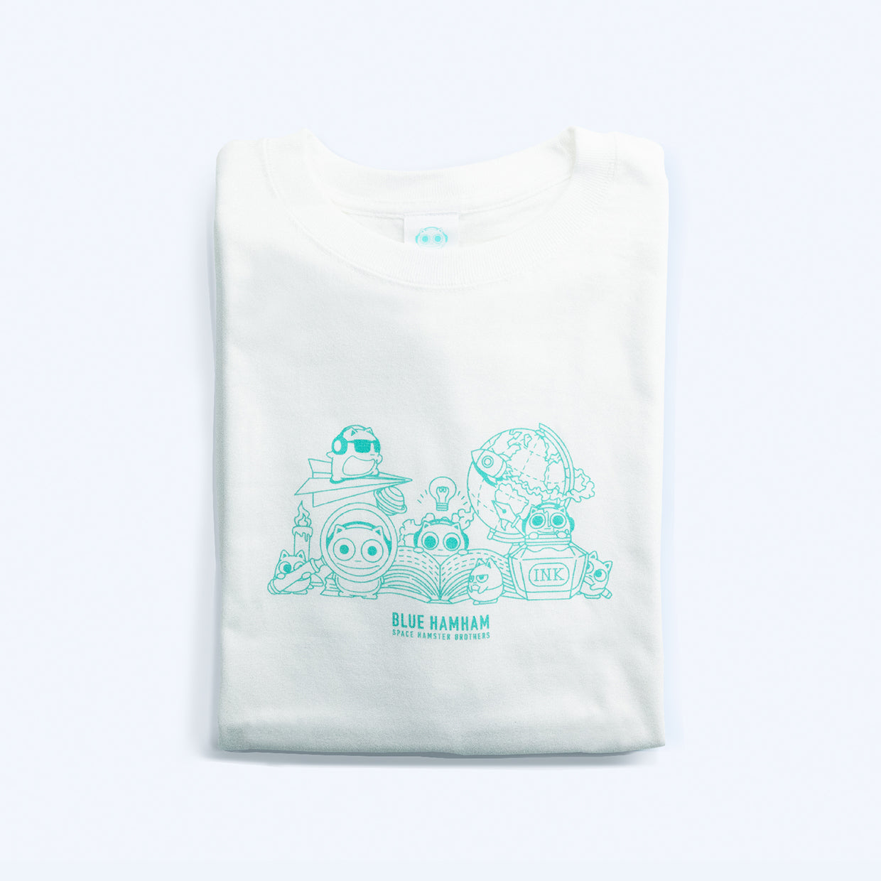 BLUE HAMHAM StudyDay Tシャツ L