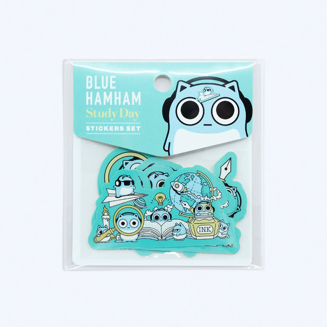 BLUE HAMHAM StudyDay ステッカーセット