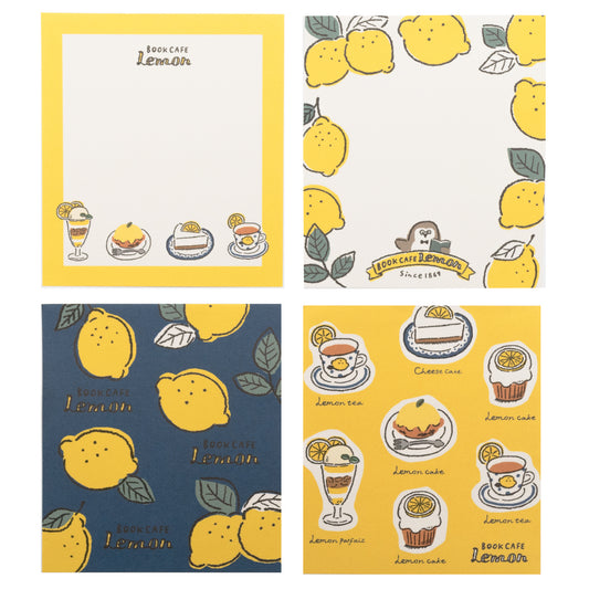 MJオリジナル Book CAFE Lemon メモパッド レモンスイーツ