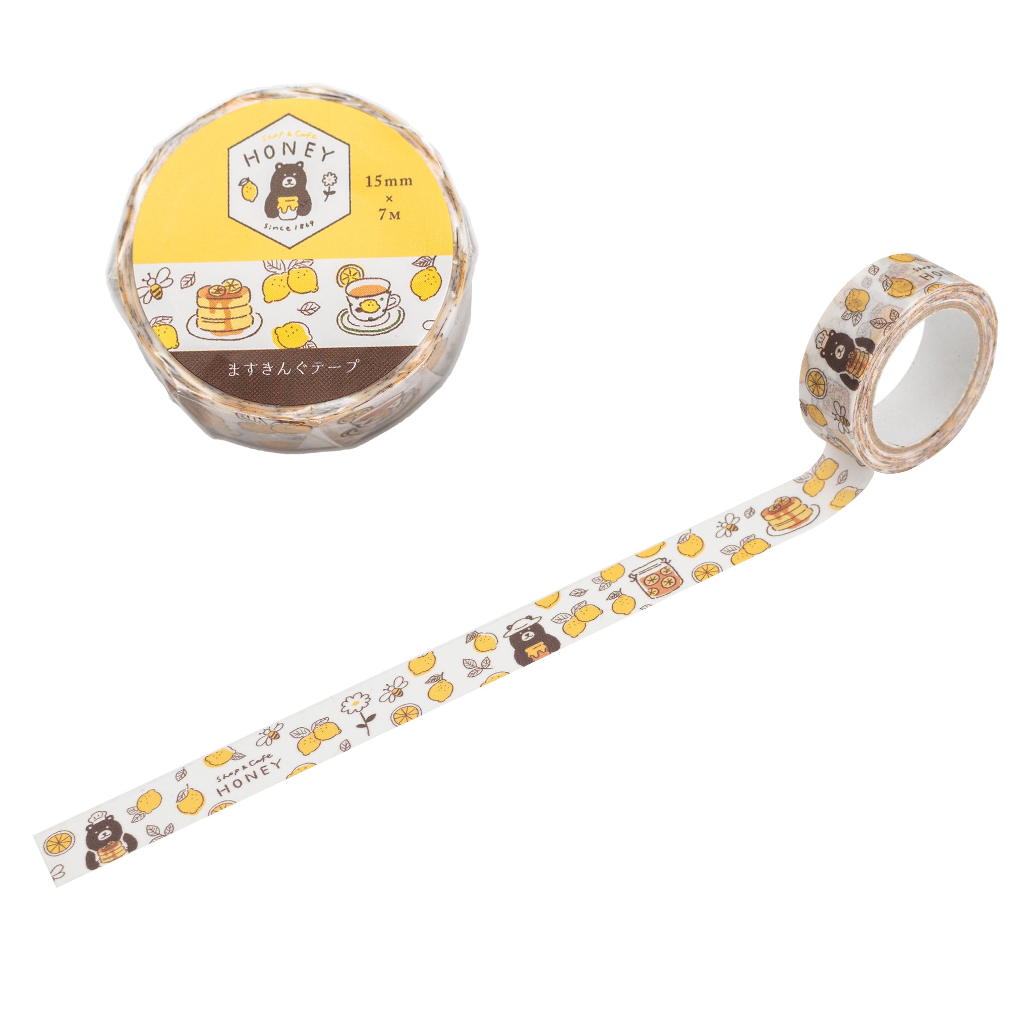 MJオリジナル shop&cafe HONEY ますきんぐテープ はちみつレモン