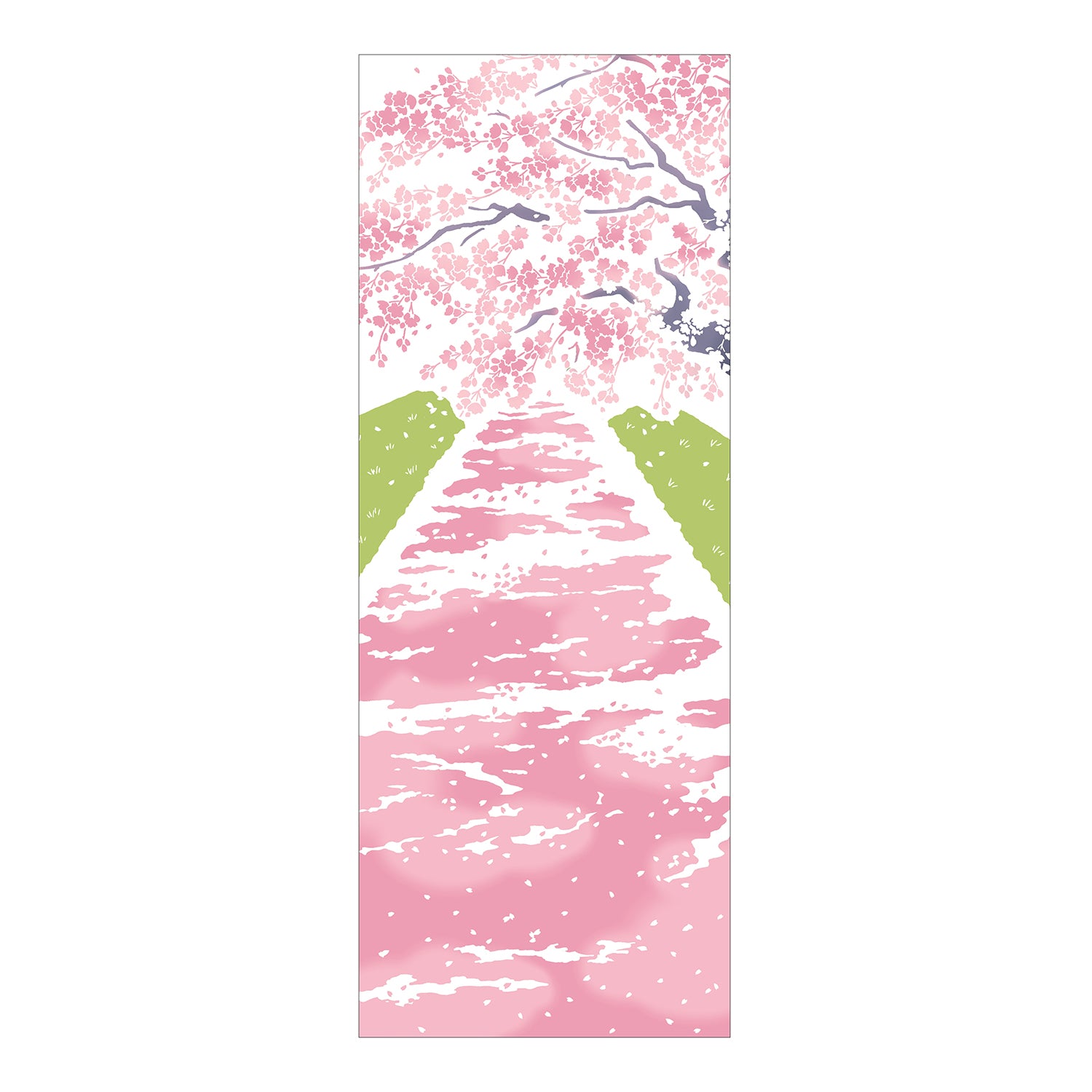 かまわぬ×丸善 オリジナル手拭 花いかだ