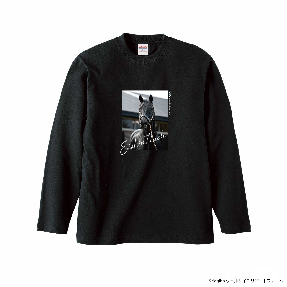 ヴェルサイユリゾートファーム フォトロングTシャツ エイシンフラッシュ サイズL