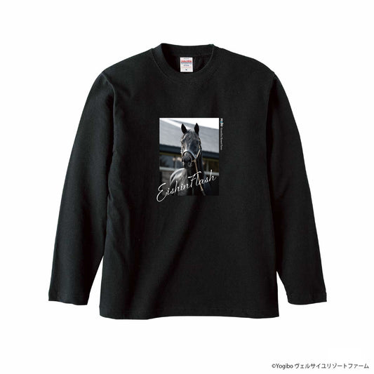 ヴェルサイユリゾートファーム フォトロングTシャツ エイシンフラッシュ サイズL