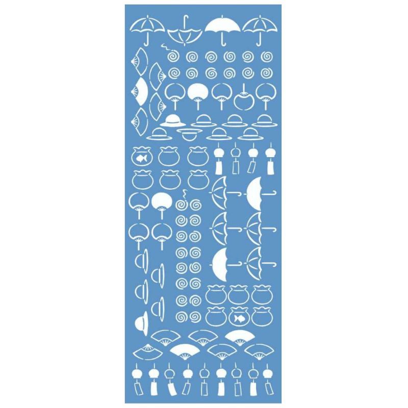 かまわぬ×丸善 オリジナル手拭 夏の小道具ならべ