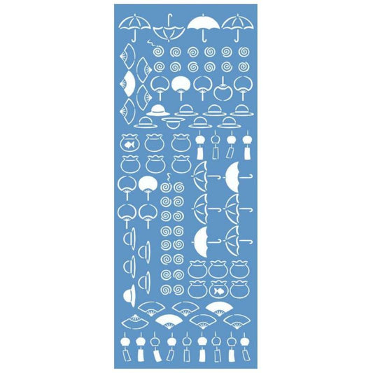 かまわぬ×丸善 オリジナル手拭 夏の小道具ならべ