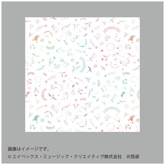 ハンドタオルB/絢香・にじいろのひかり