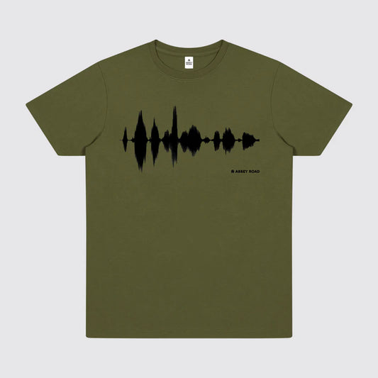 【Abbey Road Studios】Tシャツ(緑)サイズ:L【Waveform】