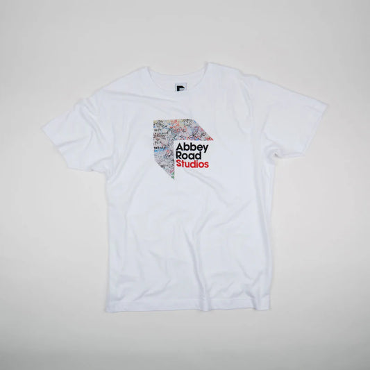 【Abbey Road Studios】Tシャツ(白)サイズ:M 【BTLS Graffiti】