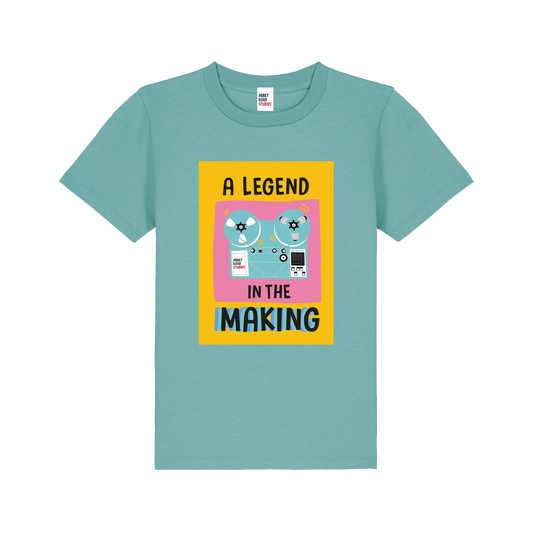 【Abbey Road Studios】Tシャツ(緑)サイズ:3~4才(Littel Legends)