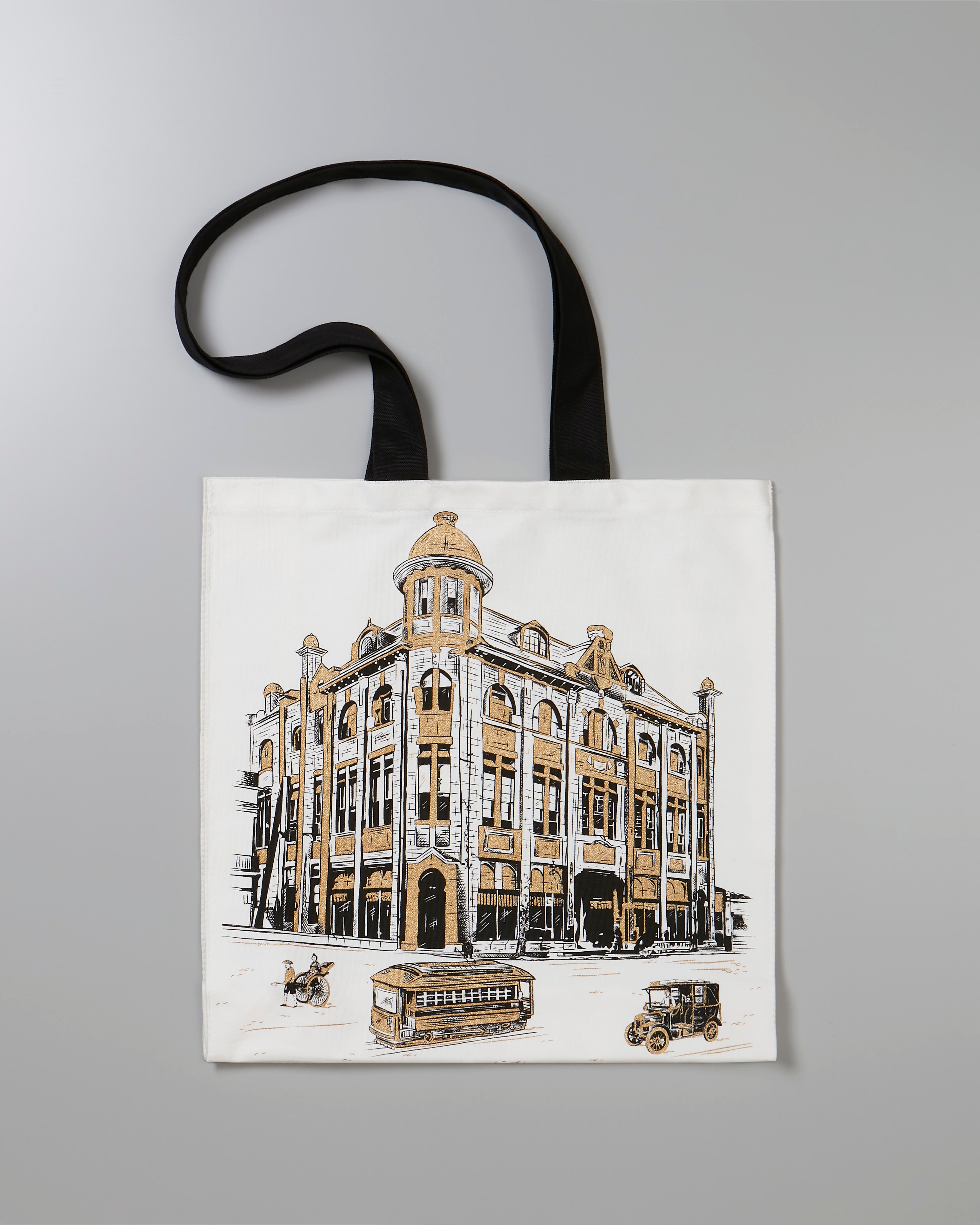 【丸善オリジナル】レガシートートバッグ(白・大)【Victoria Eggs】