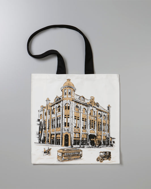 【丸善オリジナル】レガシートートバッグ(白・大)【Victoria Eggs】