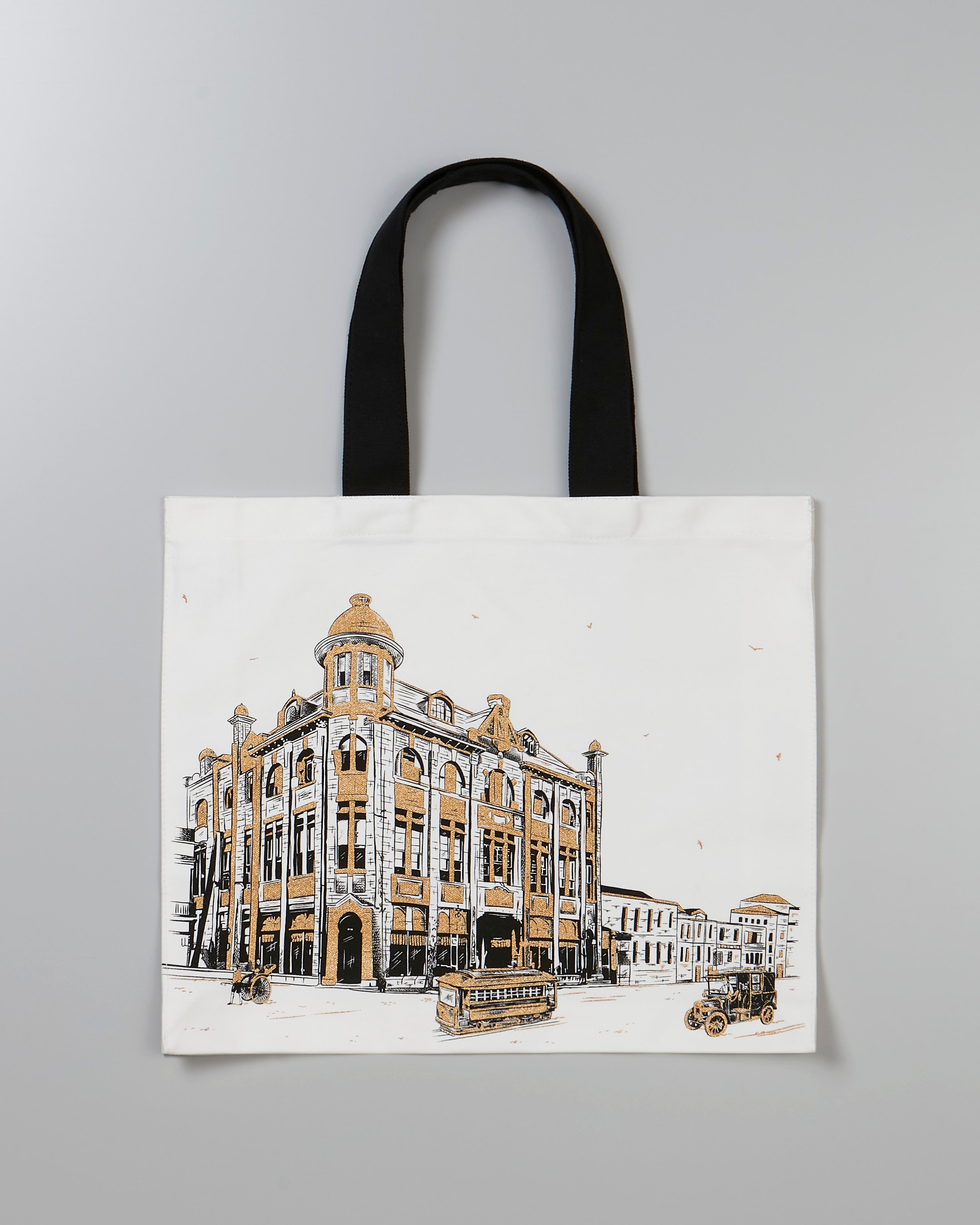 【丸善オリジナル】レガシートートバッグ(白・小)【Victoria Eggs】