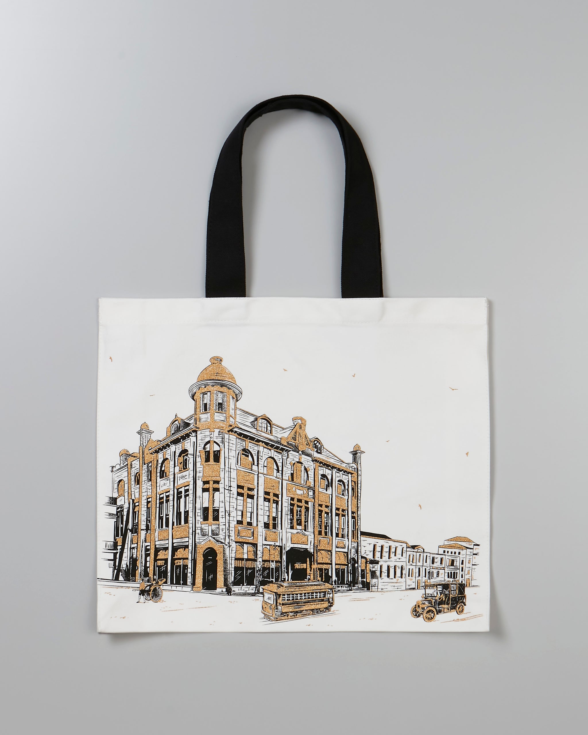 【丸善オリジナル】レガシートートバッグ(白・小)【Victoria Eggs】