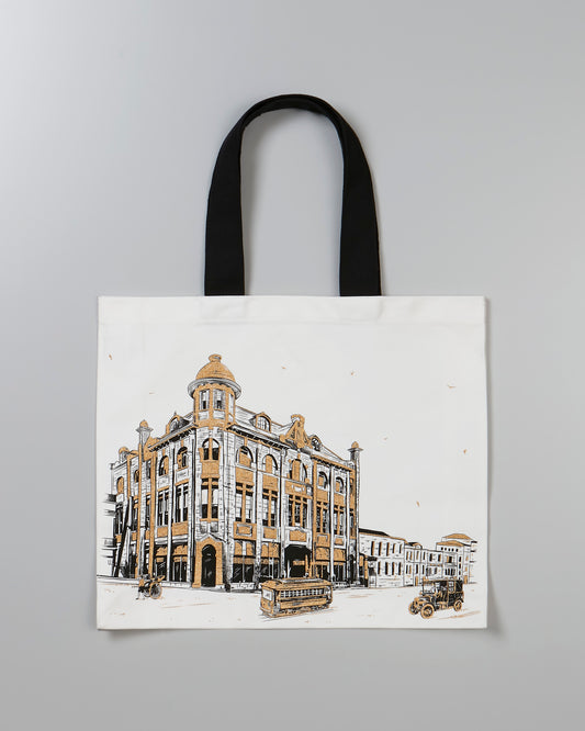 【丸善オリジナル】レガシートートバッグ(白・小)【Victoria Eggs】