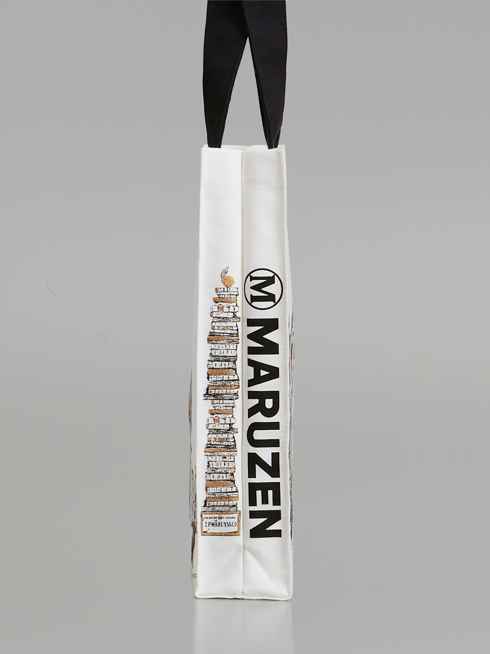 【丸善オリジナル】レガシートートバッグ(白・小)【Victoria Eggs】