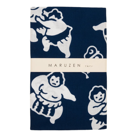 かまわぬ×丸善 オリジナル手拭 お相撲さん