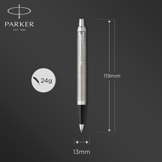 PARKER (パーカー) IM CORE ボールペン M ノックタイプ ブラッシュドメタルCT