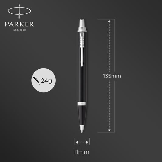 PARKER (パーカー) IM CORE ボールペン M ノックタイプ マットブラックCT