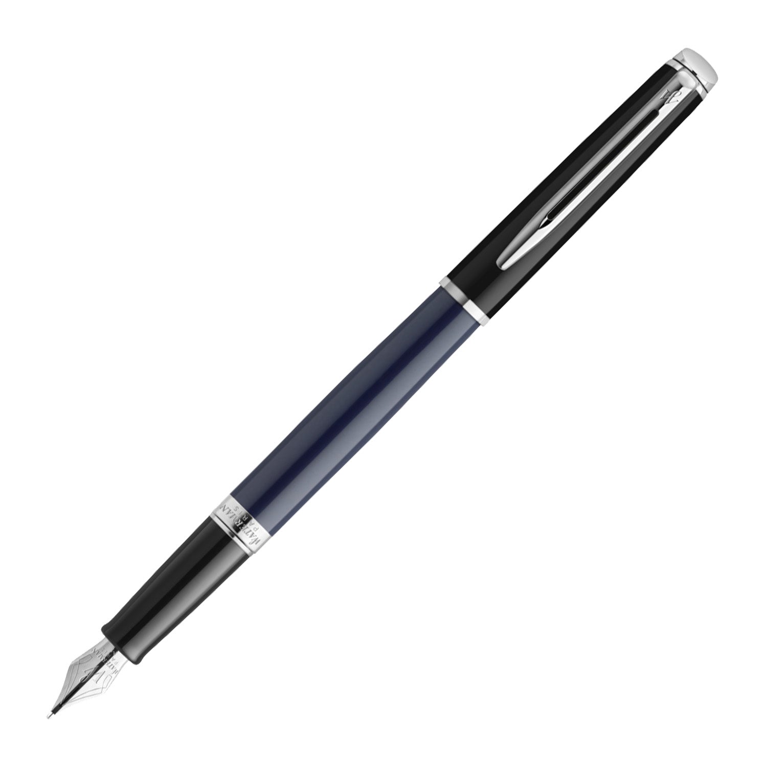 WATERMAN (ウォーターマン) Metropolitan Essential (メトロポリタンエッセンシャル) 万年筆 F カートリッジ・コンバーター両用 ブラックブルーCT