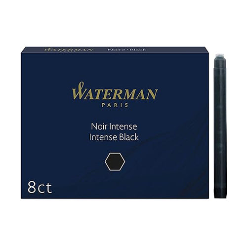 WATERMAN (ウォーターマン) カートリッジ 8本入 インクカートリッジ ブラック 1.4ml
