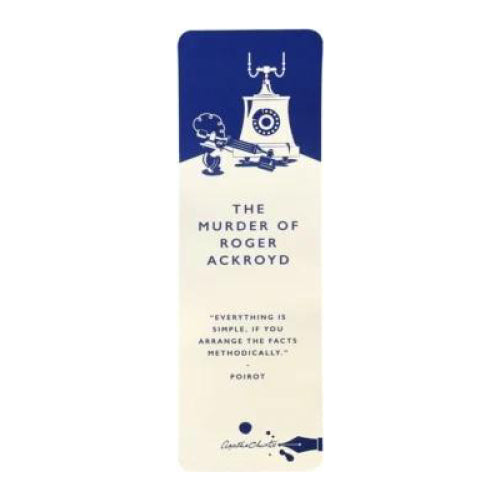 【Agatha Christie】ブックマーク【The Murder of Roger Ackroyd】