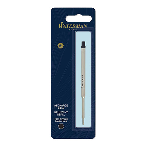WATERMAN (ウォーターマン) ボールペン リフィル ハングセルタイプ 替芯 M(1.0㎜) 油性インク:ブラック