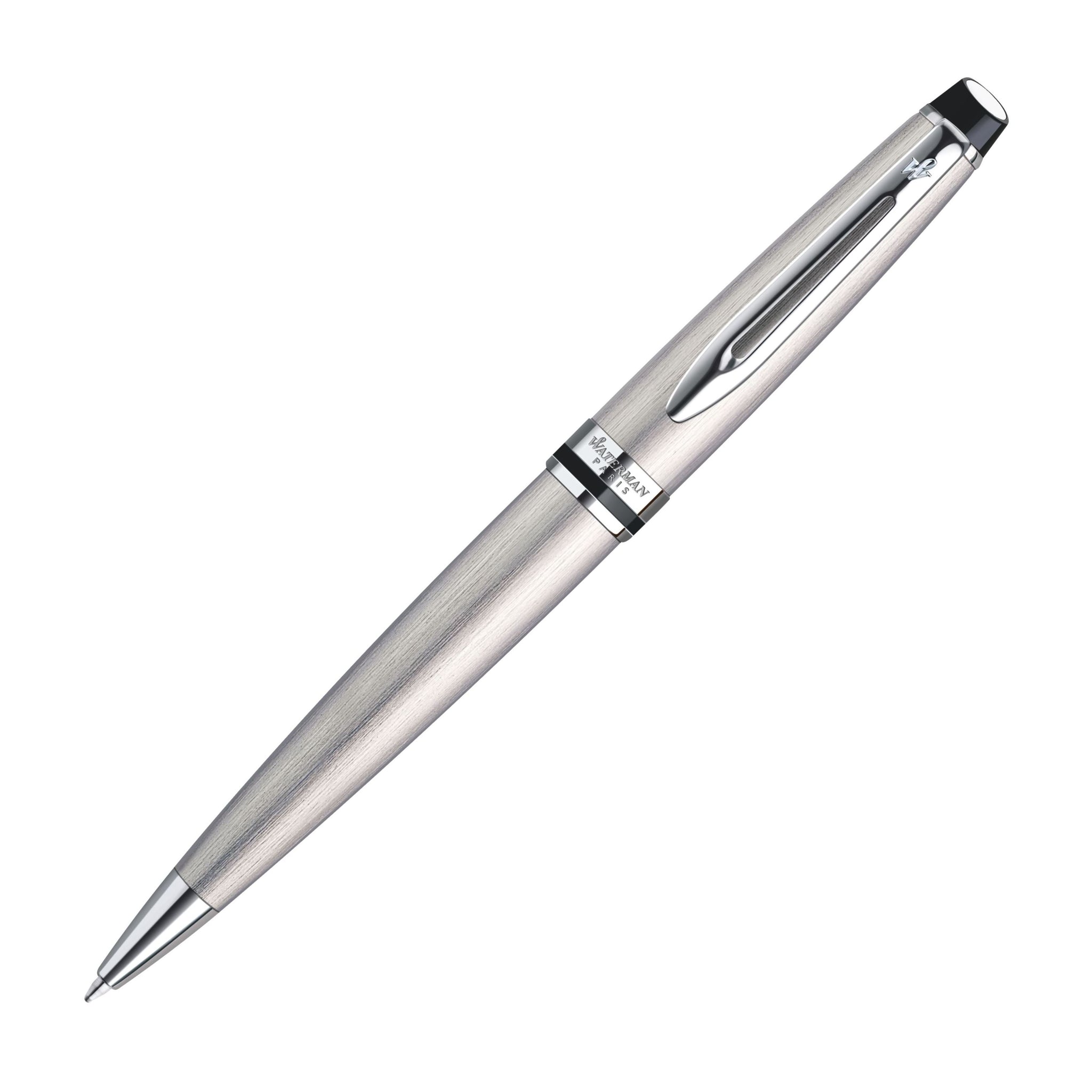 WATERMAN (ウォーターマン) Expert Essential (エキスパートエッセンシャル) ボールペン F(0.8㎜) 油性インク:ブラック メタリックCT