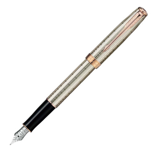 PARKER (パーカー) SONNET PRECIOUS 万年筆 M スターリングシルバーPGT