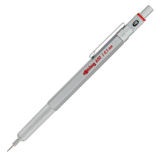 rOtring (ロットリング) rOtring 600 メカニカルペンシル 0.5㎜ 製図対応 シルバー