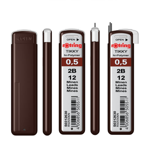rOtring (ロットリング) ROT MP用 替芯 シャープ替芯 0.5㎜・2B