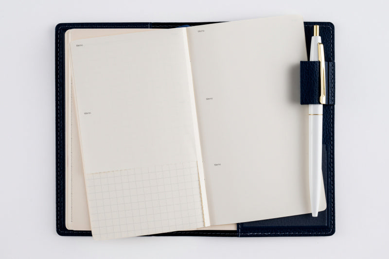 T'beau (ティーズビュー) 7 2026年版1月始まり手帳 146×91mm ウィークリー・セパレート式 ネイビー