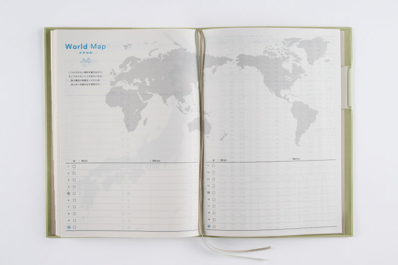 torinco (トリンコ) 11 2026年版1月始まり手帳 A5 ウィークリー・バーティカル式 セージグリーン