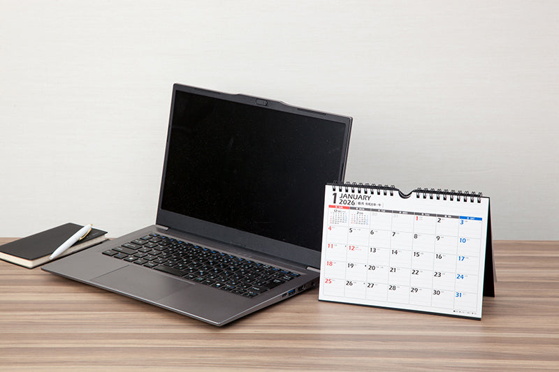 高橋書店 エコカレンダー エコカレンダー 壁掛・卓上兼用 A5 2026年1月始まりカレンダー A5判 壁掛卓上兼用・リング式