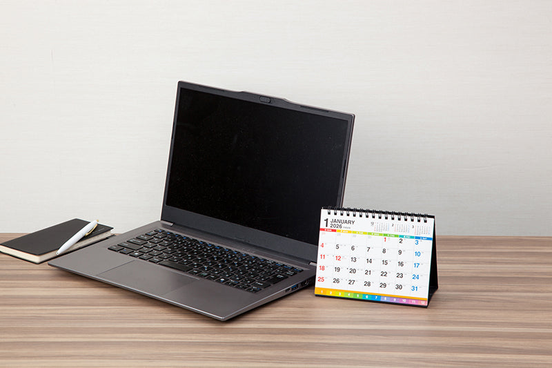 高橋書店 エコカレンダー エコカレンダー 卓上 A6 2026年1月始まりカレンダー A6判 卓上・リング式