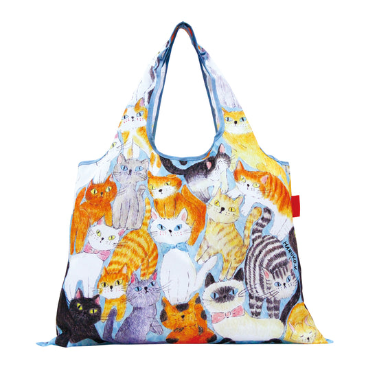 DESIGNERS JAPAN 2way shopping bag ねこちゃん、ねこちゃん