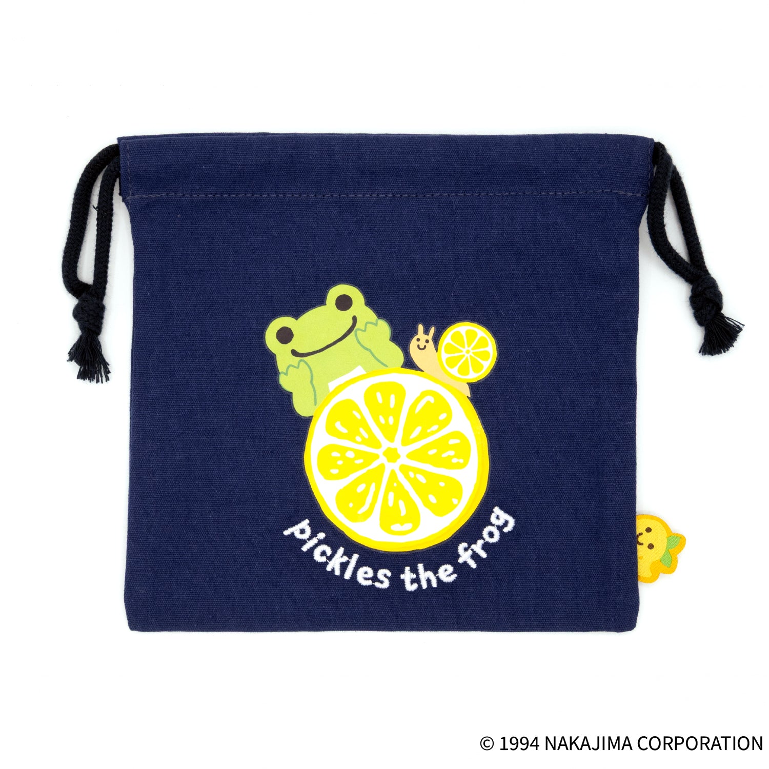 本屋さんのかえるのピクルス 巾着
