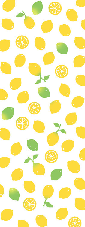 かまわぬ×丸善 オリジナル手拭 レモン