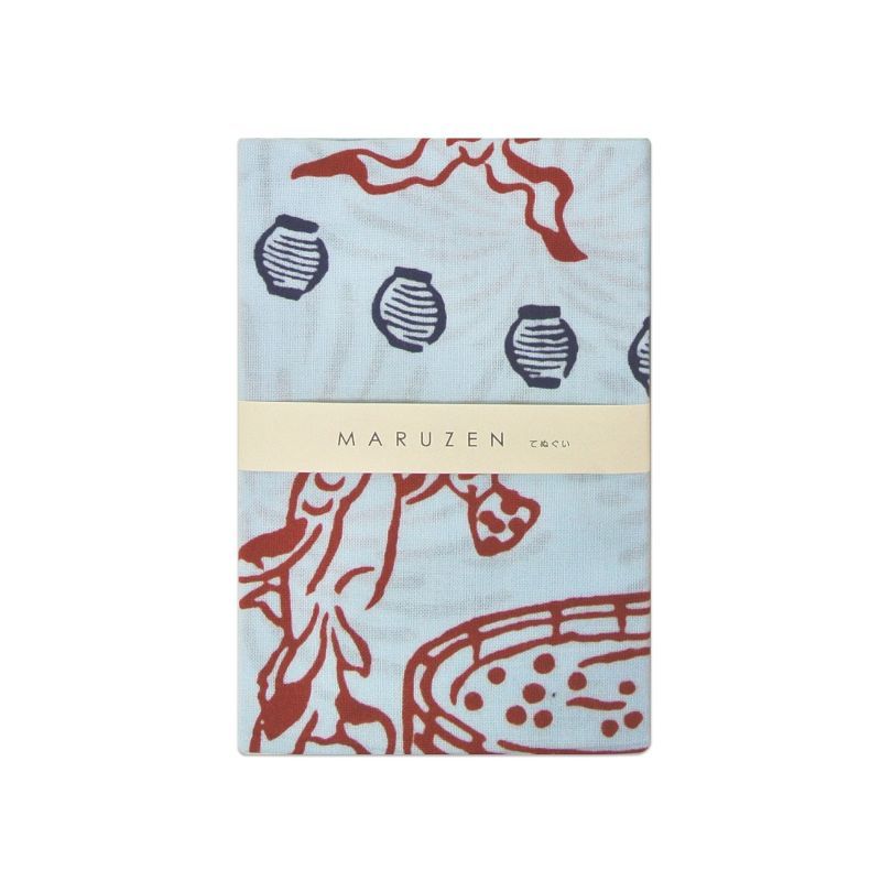 かまわぬ×丸善 オリジナル手拭 金魚の宴