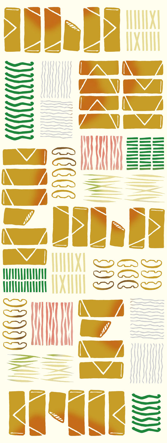 かまわぬ×丸善 オリジナル手拭 春巻きづくし