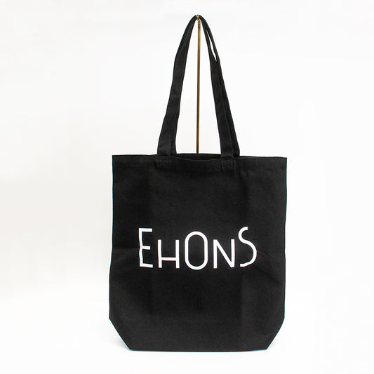 EHONS オリジナル 帆布トートバッグ ブラック