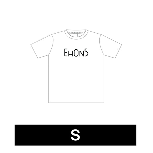 EHONS オリジナルTシャツS ホワイト