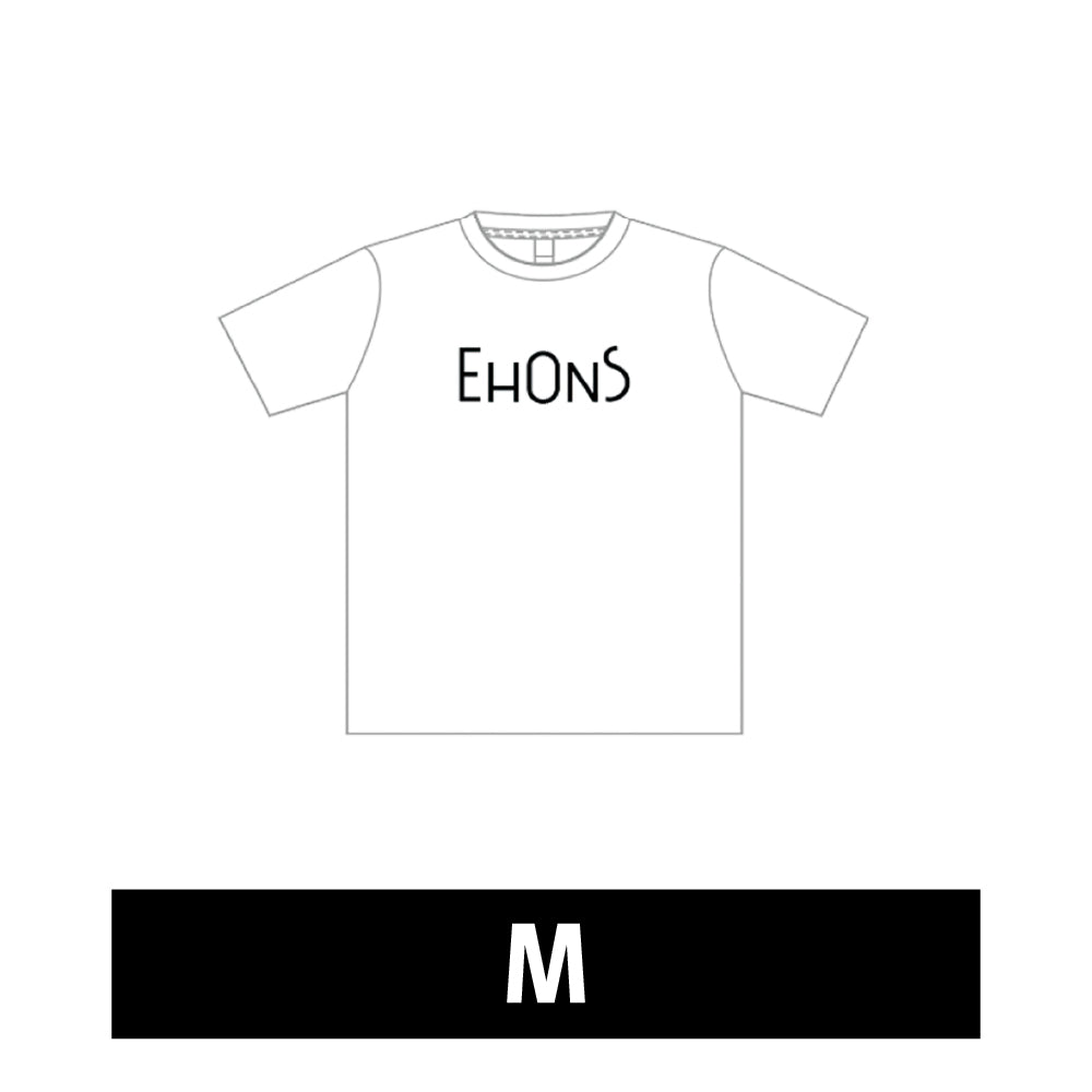 EHONS オリジナルTシャツM ホワイト