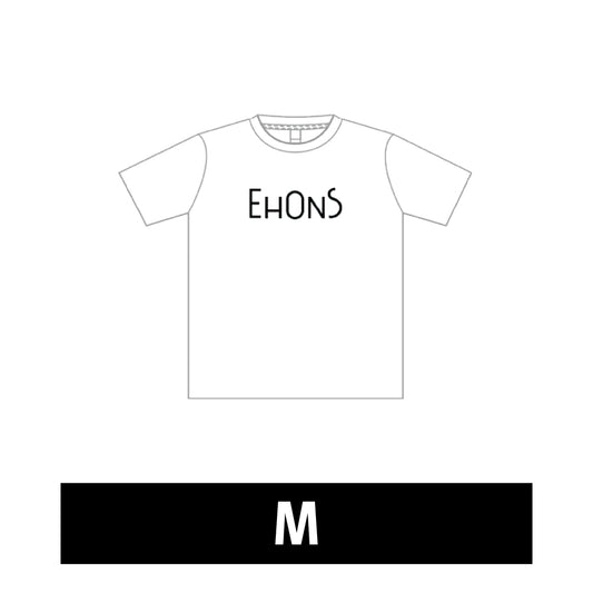EHONS オリジナルTシャツM ホワイト