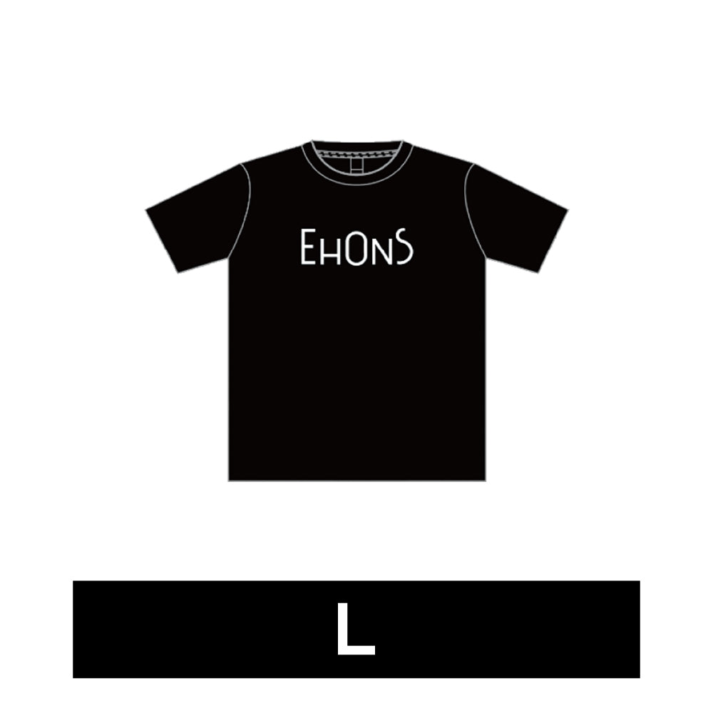 EHONS オリジナルTシャツL ブラック