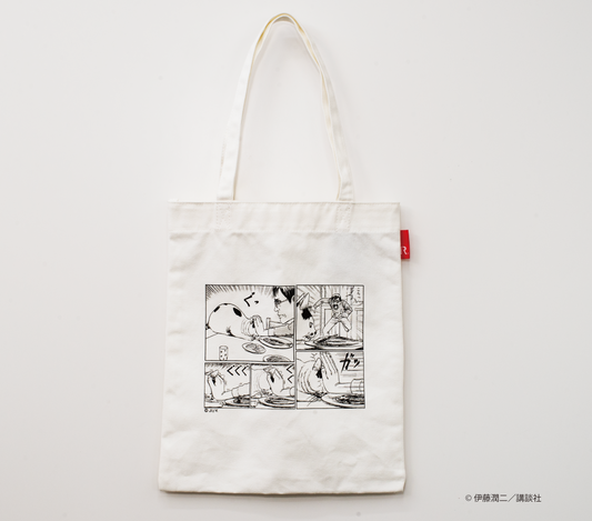 伊藤潤二の猫日記 よん&むー トートバッグ 350×300