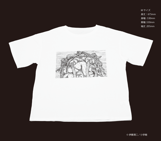 ギョ Tシャツ M 白