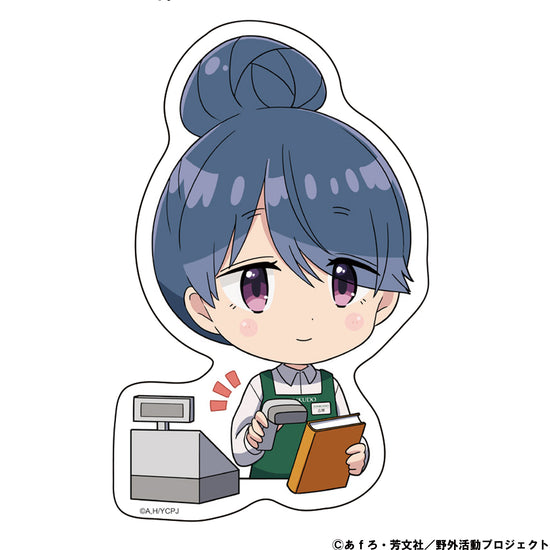 ゆるキャン△ 志摩リン ミニキャラステッカー4/ゆるキャン△ SEASON3