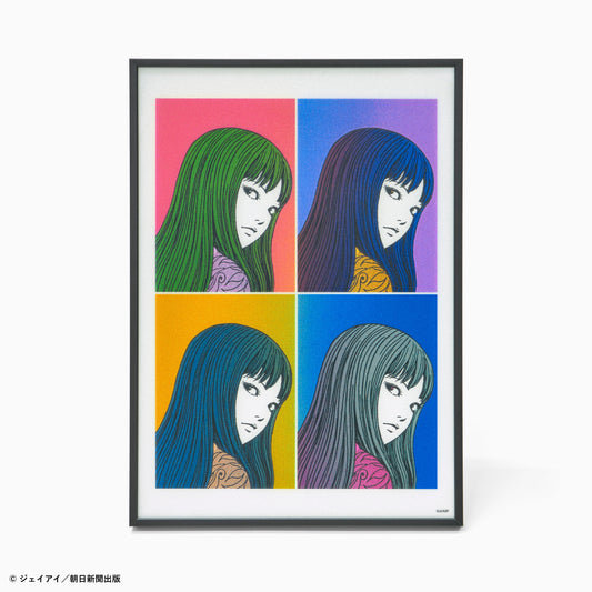 富江 メタリックレンチキュラーアート