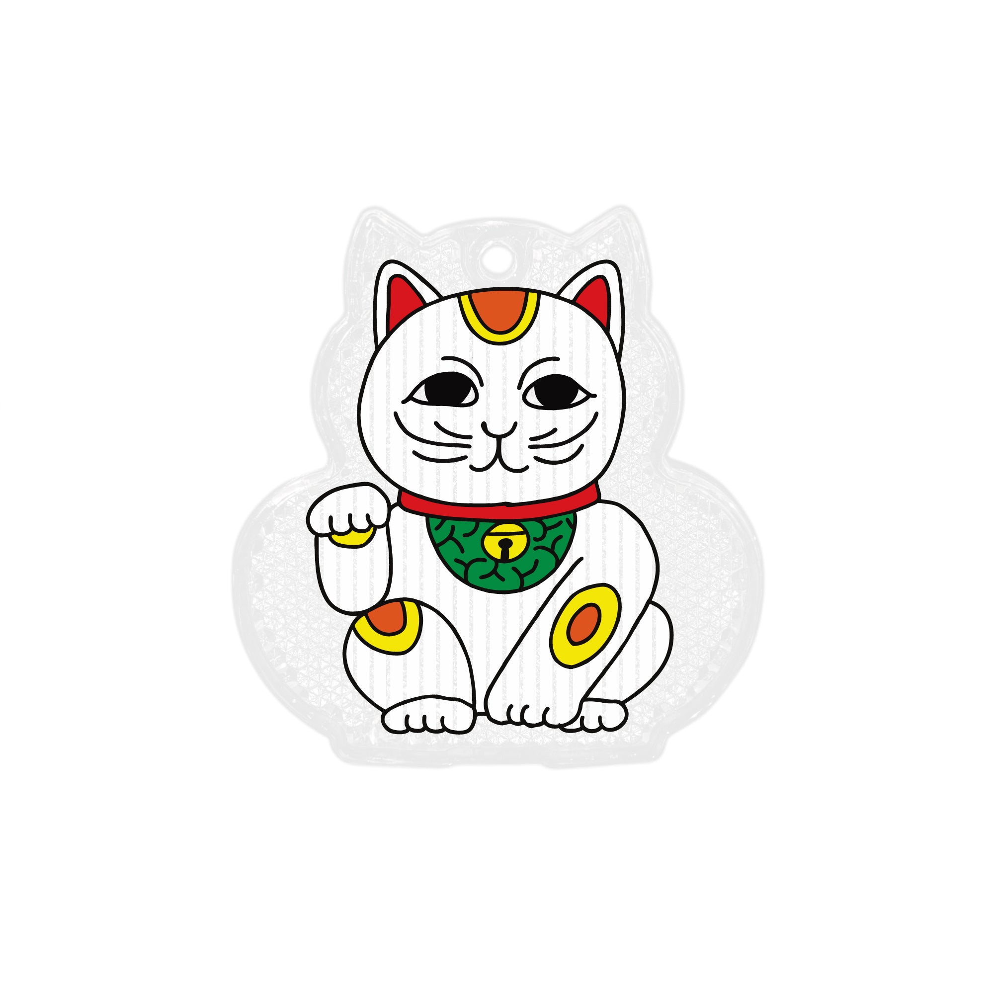 Lucky Cat Reflector *ホワイト