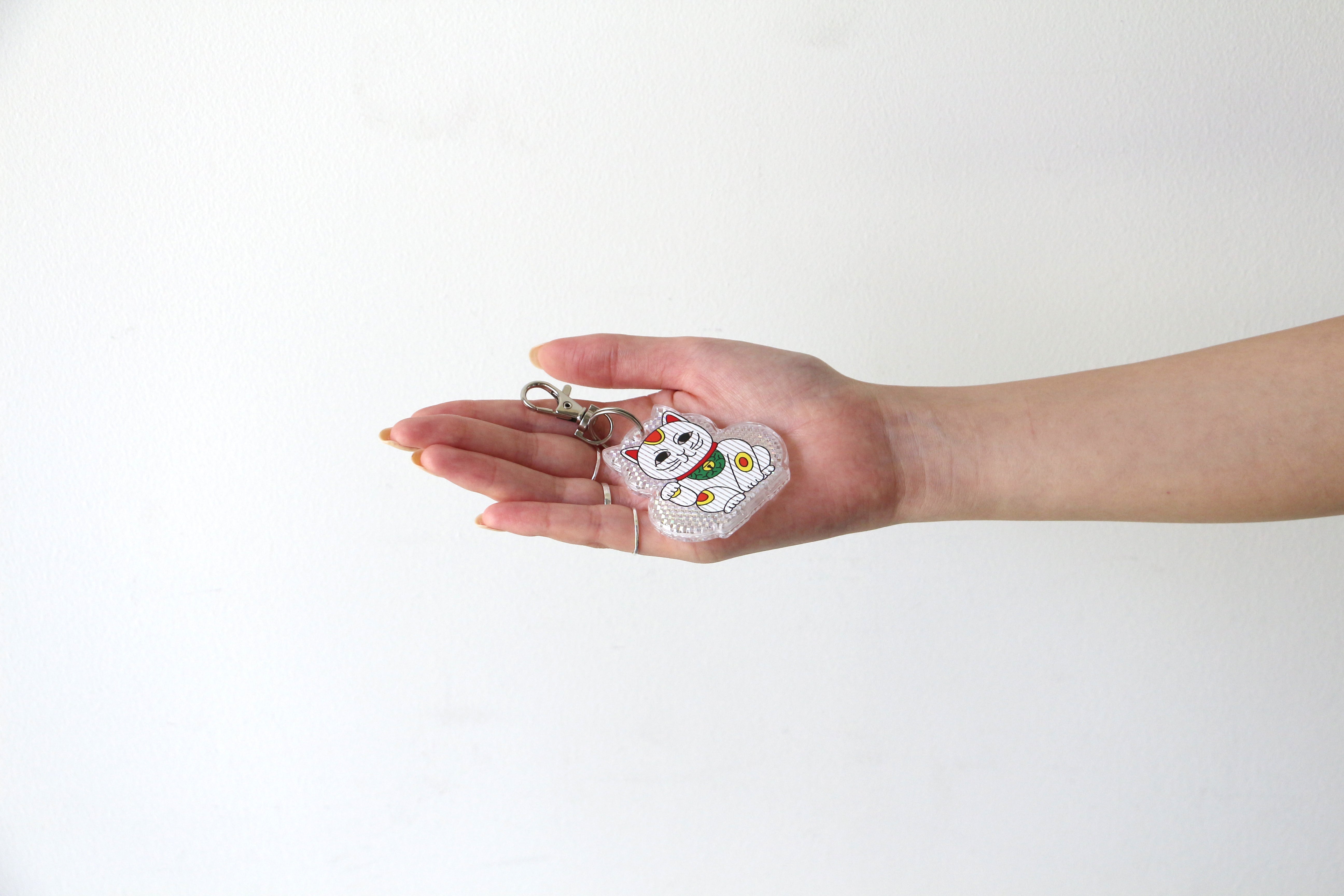 Lucky Cat Reflector *ホワイト